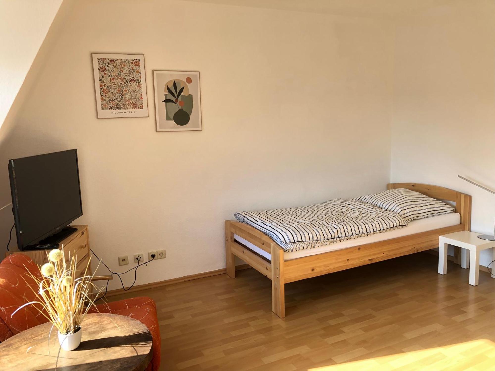 Ferienwohnung Hohe Str. Bernburg Dış mekan fotoğraf